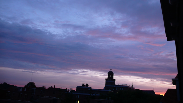 Sunset over Lebuinus