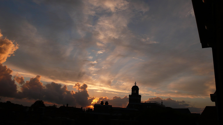 Sunset over Lebuinus