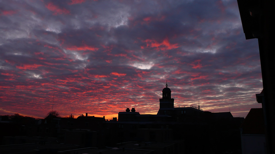 Sunset over Lebuinus