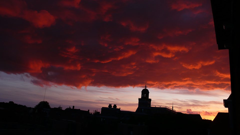 Sunset over Lebuinus